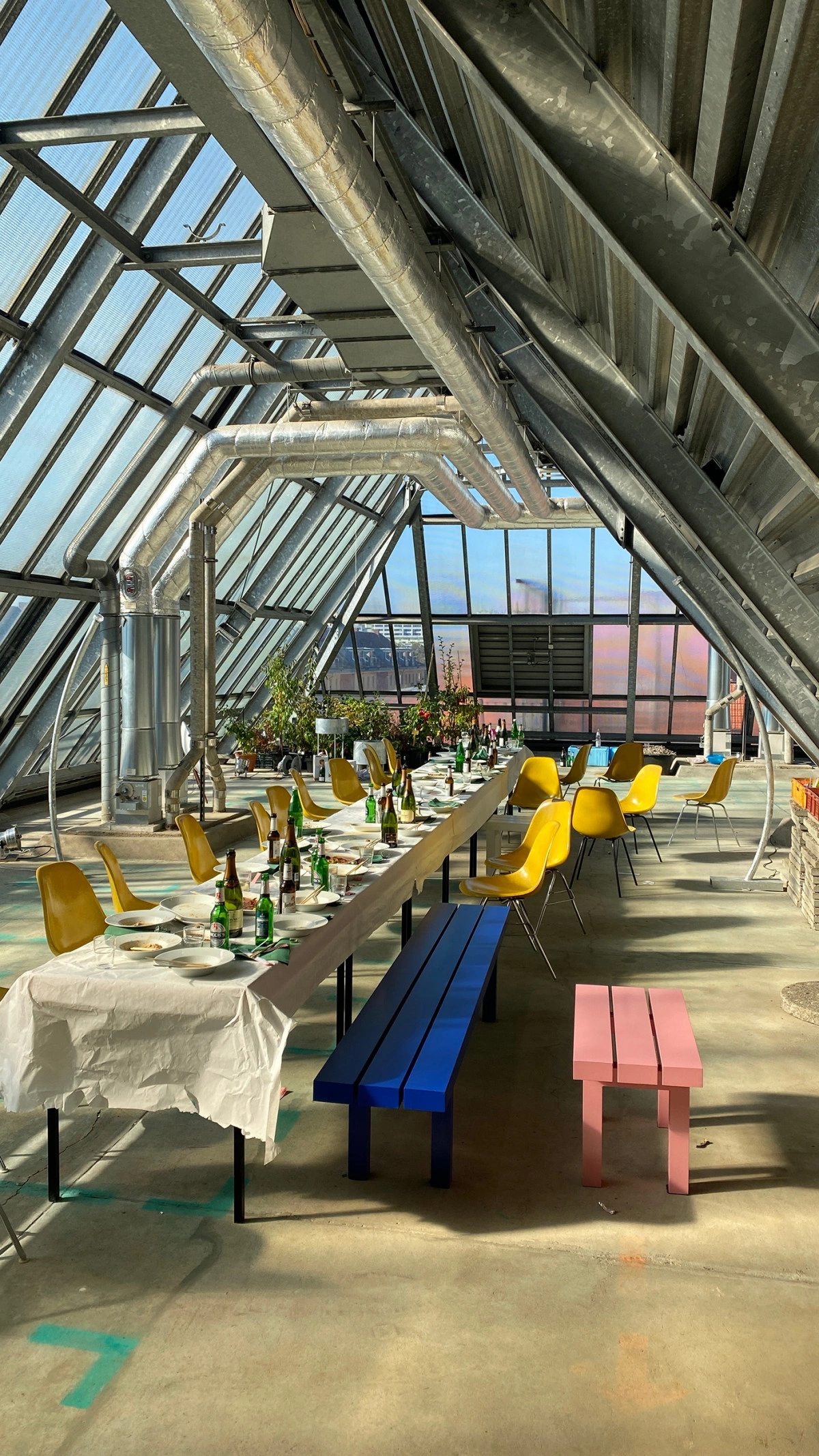Architektur Event Designer Möbel Design Gemeinschaft Dachgeschoss Glas Transparenz